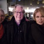 Jan Etherington and Joanna Lumley visit Roger Allam after Churchill in Moscow (2025)