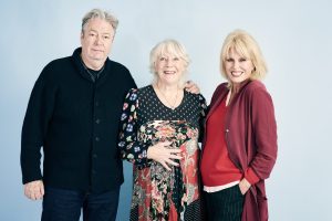 Recording series 4 with Joanna Lumley, jan Etherington and Roger Allam